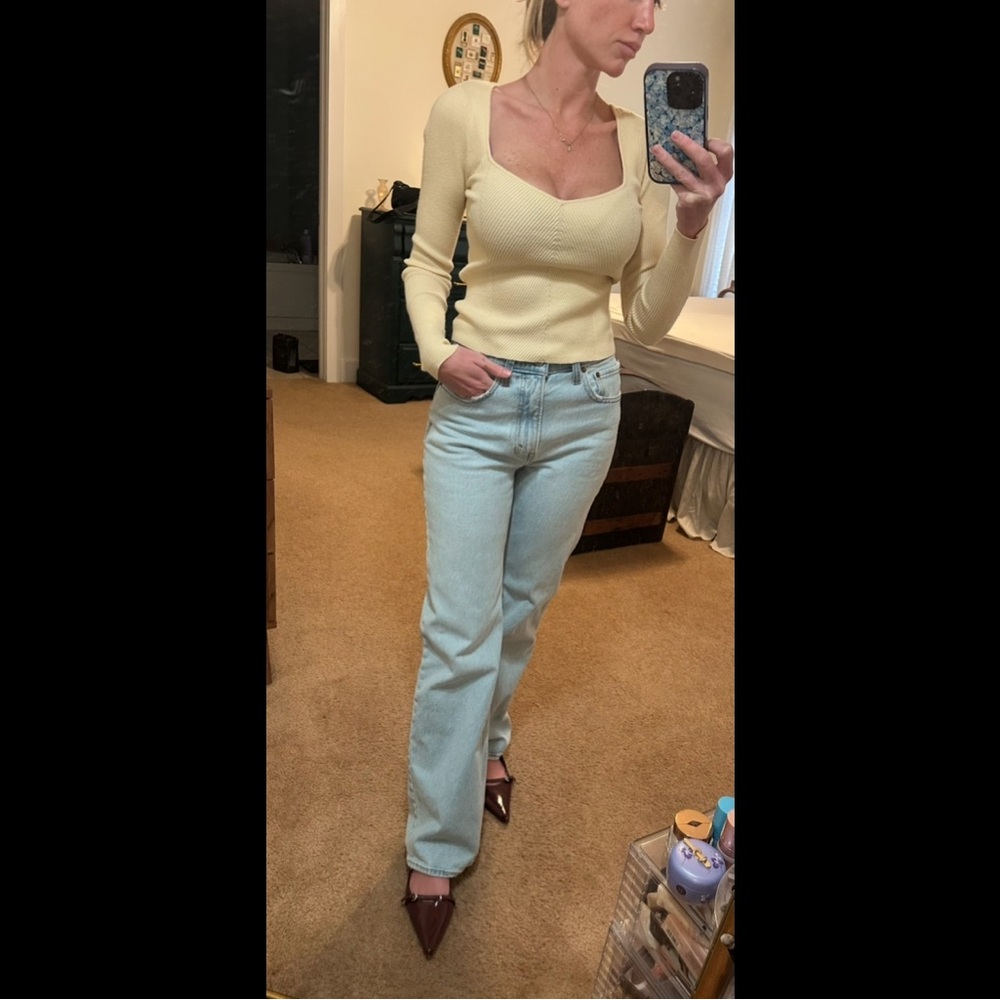 Chic Yellow Sweater